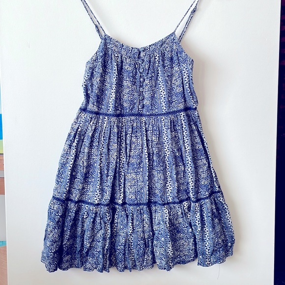 Urban Outfitters: Beautiful Blue Strappy Sundress. Size XS. - Picture 1 of 5